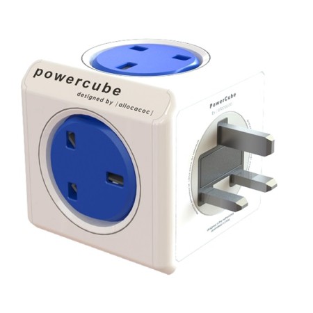 چند شاخه برق مکعبی آلوکاکوک allocacoc PowerCube Original USB - UK