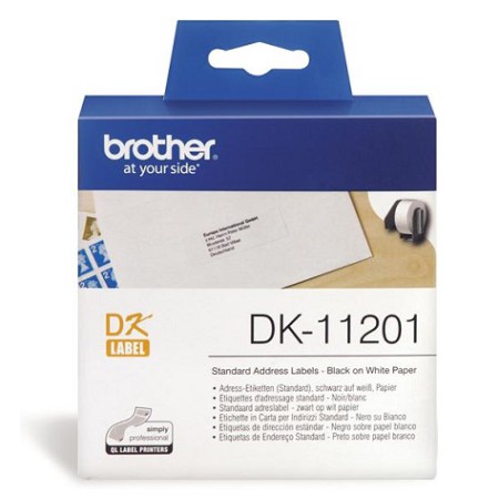 رول لیبل زن برادر brother DK-11201 Die-Cut Label