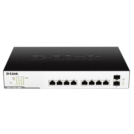 سوئیچ شبکه دی لینک D-Link DGS-1100-10mp Managed Switch