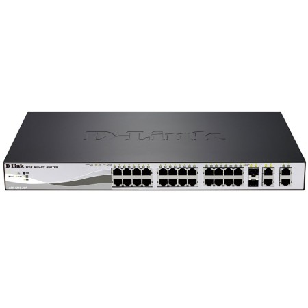 سوئیچ شبکه دی لینک D-Link DGS-1510-28P Managed Switch