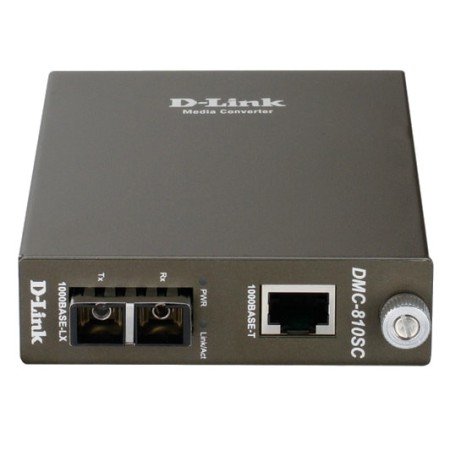 مبدل اترنت به فیبر نوری دی لینک D-Link DMC-810SC Ethernet to Fiber Media Converter