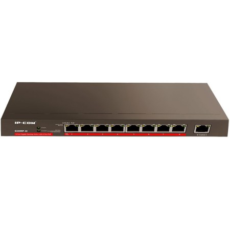 سوئیچ شبکه آی پی کام IP-COM G1009P-EI Unmanaged Switch