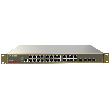 سوئیچ شبکه آی پی کام IP-COM G3224P Managed Switch
