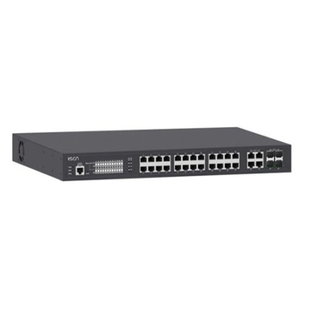 سوئیچ صنعتی آیسون ISON CS-RG528P-4C-24-A managed Ethernet Switch