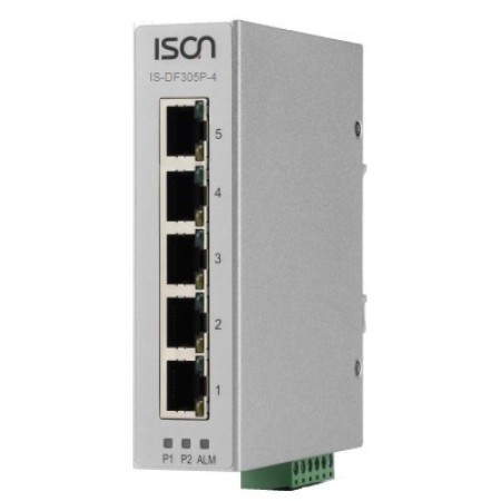 سوئیچ صنعتی آیسون ISON IS-DF305P-4 Unmanaged Ethernet Switch