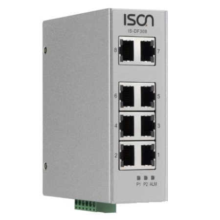 سوئیچ صنعتی آیسون ISON IS-DF308 Unmanaged Ethernet Switch