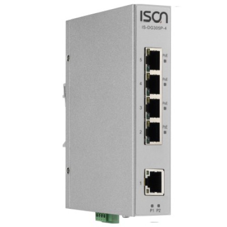 سوئیچ صنعتی آیسون ISON IS-DG305P-4 Unmanaged Ethernet Switch