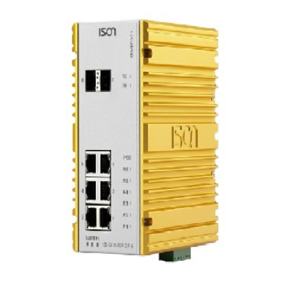سوئیچ صنعتی آیسون ISON IS-DG508P-2F-6 Managed Ethernet Switch