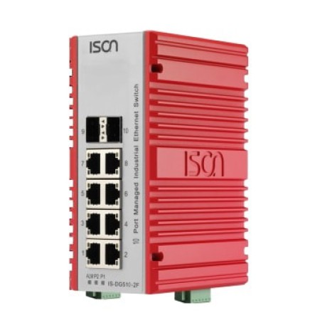 سوئیچ صنعتی آیسون ISON IS-DG510-2F Managed Ethernet Switch