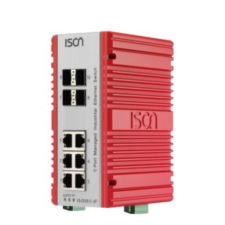 سوئیچ صنعتی آیسون ISON IS-DG510-4F Managed Ethernet Switch