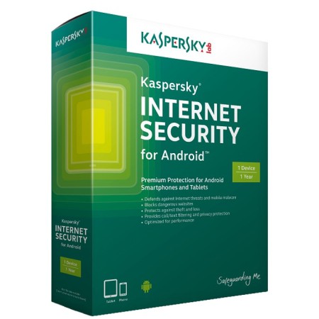 اینترنت سکیوریتی تلفن هوشمند 1 کاربر - 1 سال کسپرسکی KASPERSKY Internet Security For Android