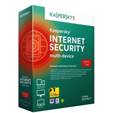 اینترنت سکیوریتی 1 کاربر - 1 سال کسپرسکی KASPERSKY Internet Security For Multi-Device