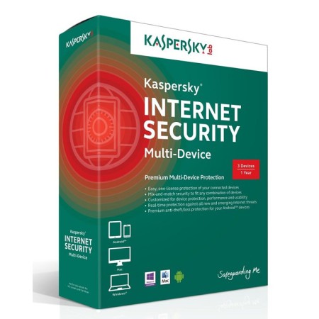 اینترنت سکیوریتی 2 کاربر - 1 سال کسپرسکی KASPERSKY Internet Security For Multi-Device