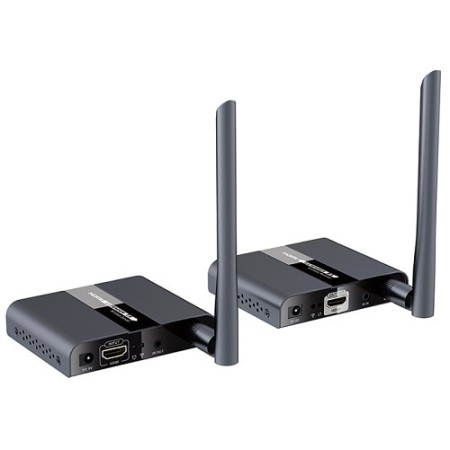 انتقال دهنده و توسعه دهنده صوت و تصویر بی سیم لنکنگ LENKENG LKV388M Wireless HDMI Extender