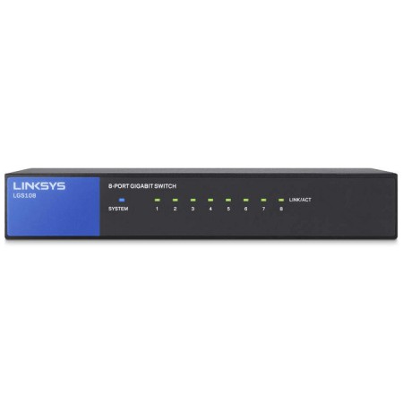 سوئیچ شبکه لینک سیس Linksys LGS108 Unmanaged Switch