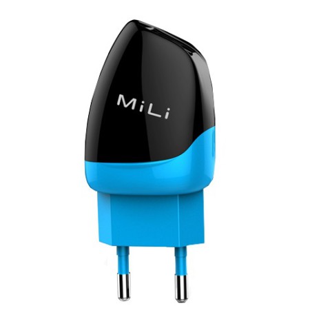 آداپتور برق USB میلی MiLi HC-E10 Dolphin Dual USB Power Adapter