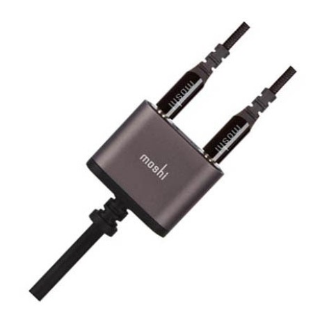 مبدل 1 به 2 هدفون موشی Moshi 99MO023005 3.5mm Audio Splitter Cable