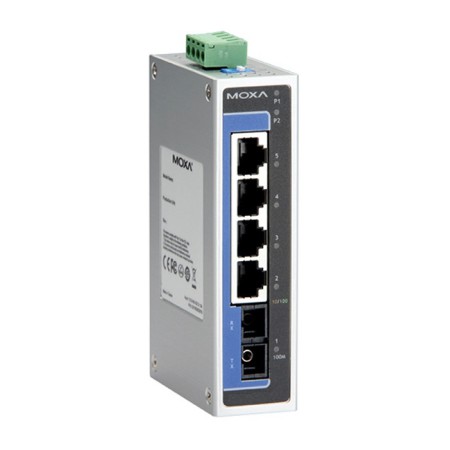 سوئیچ صنعتی موگزا MOXA EDS-205A-M-SC-T Unmanaged Ethernet Switches