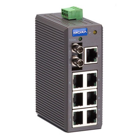 سوئیچ صنعتی موگزا MOXA EDS-208-M-ST Unmanaged Ethernet Switches