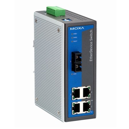 سوئیچ صنعتی موگزا MOXA EDS-305-M-SC-T Unmanaged Ethernet Switches