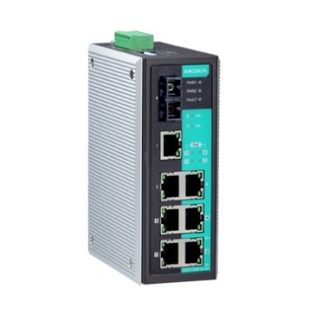 سوئیچ صنعتی موگزا MOXA EDS-308-M-SC-T Unmanaged Ethernet Switches