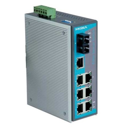 سوئیچ صنعتی موگزا MOXA EDS-308-S-SC-80 Unmanaged Ethernet Switches