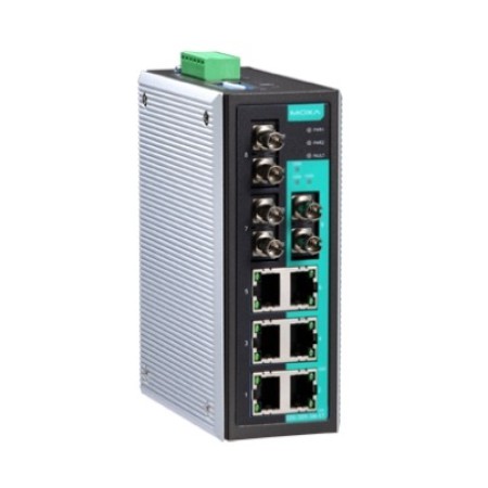 سوئیچ صنعتی موگزا MOXA EDS-309-3M-ST-T Unmanaged Ethernet Switches