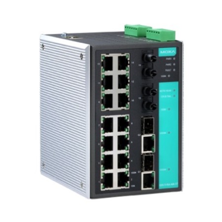 سوئیچ صنعتی موگزا MOXA EDS-518A-MM-ST-T Managed Ethernet Switches