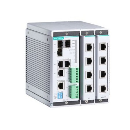 سوئیچ صنعتی موگزا MOXA EDS-611-T Compact Modular Managed Ethernet Switches