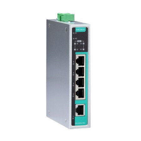 سوئیچ صنعتی موگزا MOXA EDS-G205A-4PoE-T Unmanaged Ethernet Switches