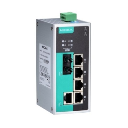 سوئیچ صنعتی موگزا MOXA EDS-P206A-4PoE-M-ST-T Unmanaged Ethernet Switches