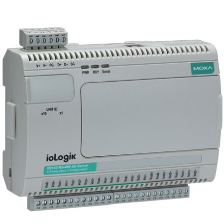کنترلر I/O صنعتی موگزا MOXA ioLogik R2140 Ethernet Remote I/O