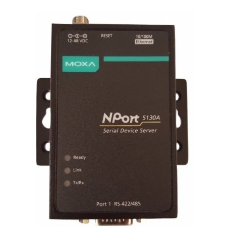 مبدل سریال به اترنت صنعتی موگزا MOXA NPort 5130A-T Serial to Ethernet Device Server