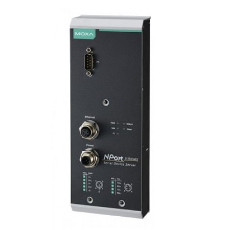 مبدل سریال به اترنت صنعتی موگزا MOXA NPort 5150AI-M12-T Serial to Ethernet Device Server