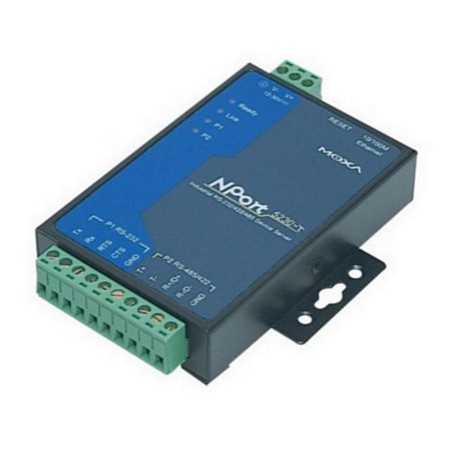 مبدل سریال به اترنت صنعتی موگزا MOXA NPort 5230-T Serial to Ethernet Device Server