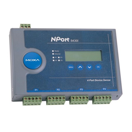 مبدل سریال به اترنت صنعتی موگزا MOXA NPort 5430I Serial to Ethernet Device Server
