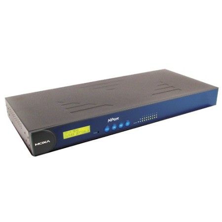 مبدل سریال به اترنت صنعتی موگزا MOXA NPort 5650-8-T Serial to Ethernet Rackmount Serial Device Server