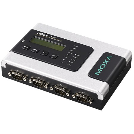 مبدل سریال به اترنت صنعتی موگزا MOXA NPort 6450-T Serial to Ethernet Device Server
