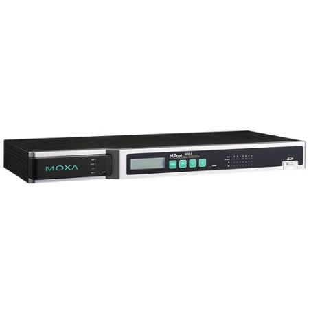مبدل سریال به اترنت صنعتی موگزا MOXA NPort 6610-16 Serial to Ethernet Device Server