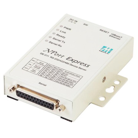 مبدل سریال به اترنت صنعتی موگزا MOXA NPort Express DE-211 Serial to Ethernet Device Server