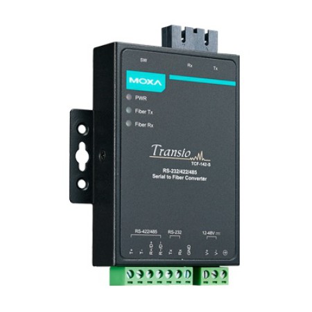 مبدل سریال به فیبر نوری صنعتی موگزا MOXA TCF-142-S-SC-T Serial to Fiber Converter