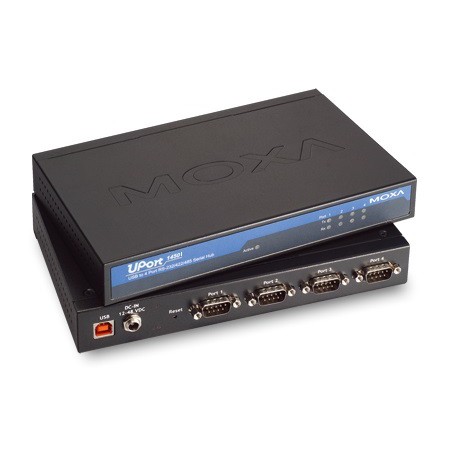 مبدل USB به سریال صنعتی موگزا MOXA Uport 1450I USB to Serial Converter