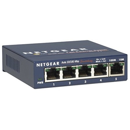 سوئیچ شبکه نت گیر NETGEAR FS105 Unmanaged Switch