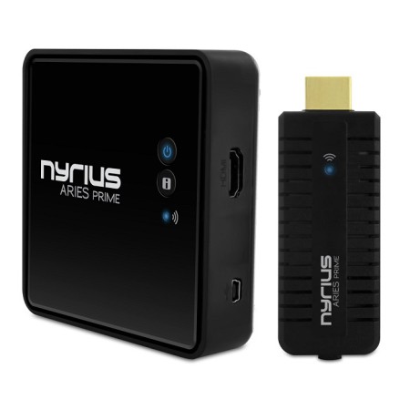 انتقال دهنده صوت و تصویر بی‌ سیم نایریوس Nyrius ARIES Prime Wireless HDMI Transmitter & Receiver System