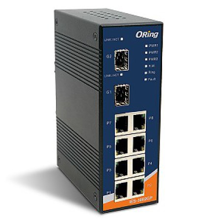سوئیچ صنعتی اورینگ ORing IES-3082GP Managed Ethernet Switches