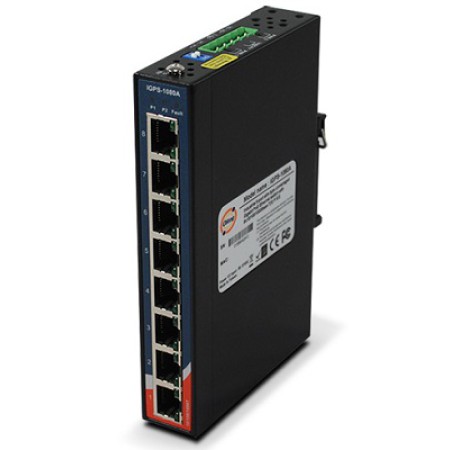 سوئیچ صنعتی اورینگ ORing IGPS-1080A Unmanaged Ethernet Switches