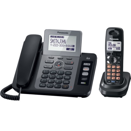 گوشی تلفن ثابت و بی سیم پاناسونیک Panasonic KX-TG9471 Corded / Cordless Landline Phone
