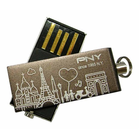 فلش مموری پی ان وای PNY Lovely Attache Paris - 16GB USB Flash Drive