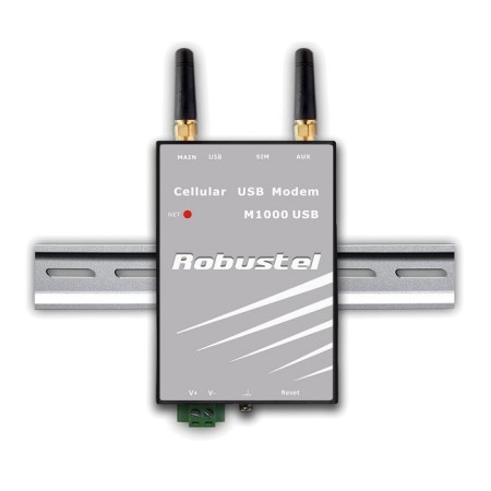 مودم 4G صنعتی با چیپست سیرا (Sierra MC7304) رباستل robustel GoRugged M1000-U4L Industrial Cellular USB Modem