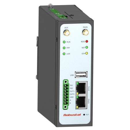 مودم روتر 4G صنعتی رباستل robustel GoRugged R3000-4L Dual SIM Industrial Cellular VPN Router